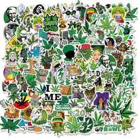 Стикери за декорация 50/100х -Marijuana/THC/Cannabis/Марихуана/Канабис