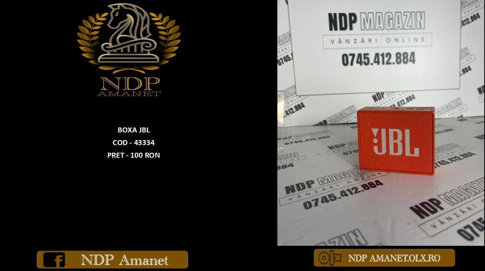 NDP Amanet NON-STOP Bld.Iuliu Maniu 69 BOXA JBL (43334)