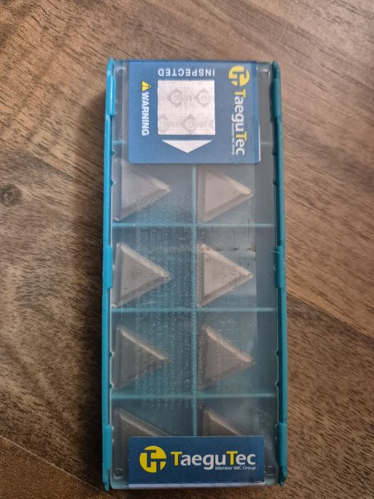 Placuta insertie pentru cutit strung, triunghiular, set 10 buc.