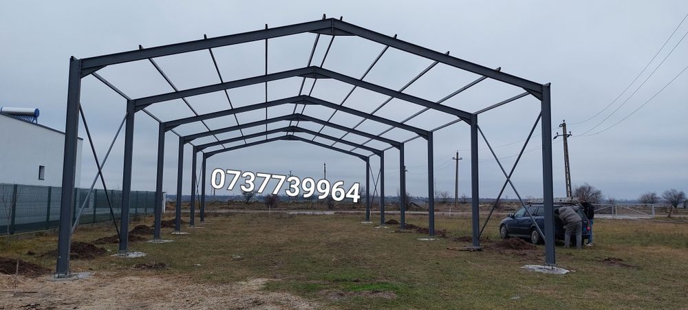 Vand structuri metalice tip hala 12*20