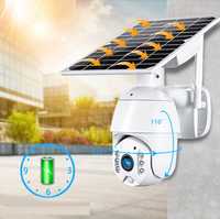 Camera de supraveghere wireless cu panou solar si rotire 355°