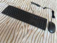 Комплект Клавиатура+мишка Dell