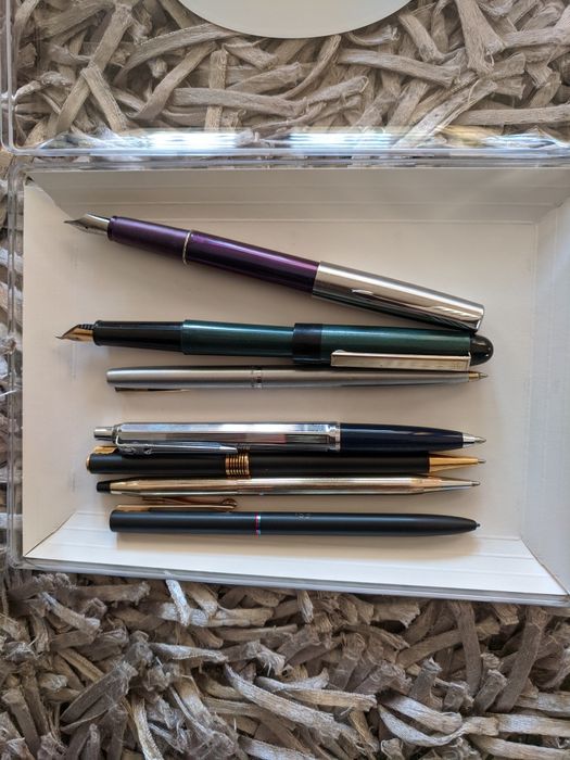 Stilouri Parker,CDP ,pixuri Sheaffer, Aurora,Cross, Ballograf,Baron