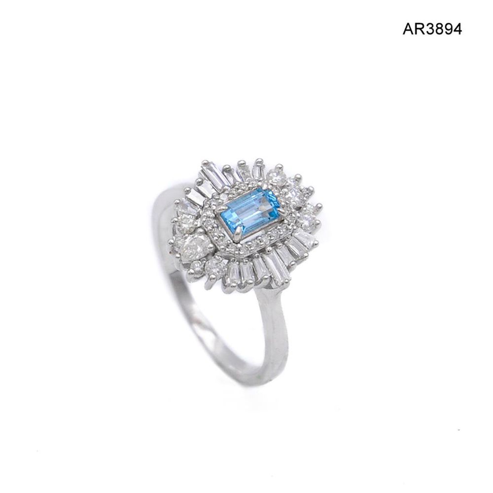 Inel Aur Alb cu Diamant [AR3894] model nou deosebit ARJEWELS