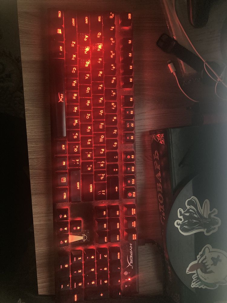 Игровая клавиатура HyperX Allow FPS, MX Blue