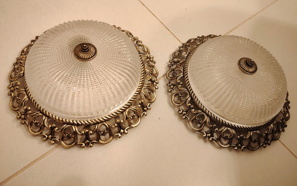 Elegant set de 2 plafoniere in stil francez