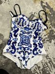 Costum de baie Dolce Gabbana! PoZe reale ! Mărimi xs  S M