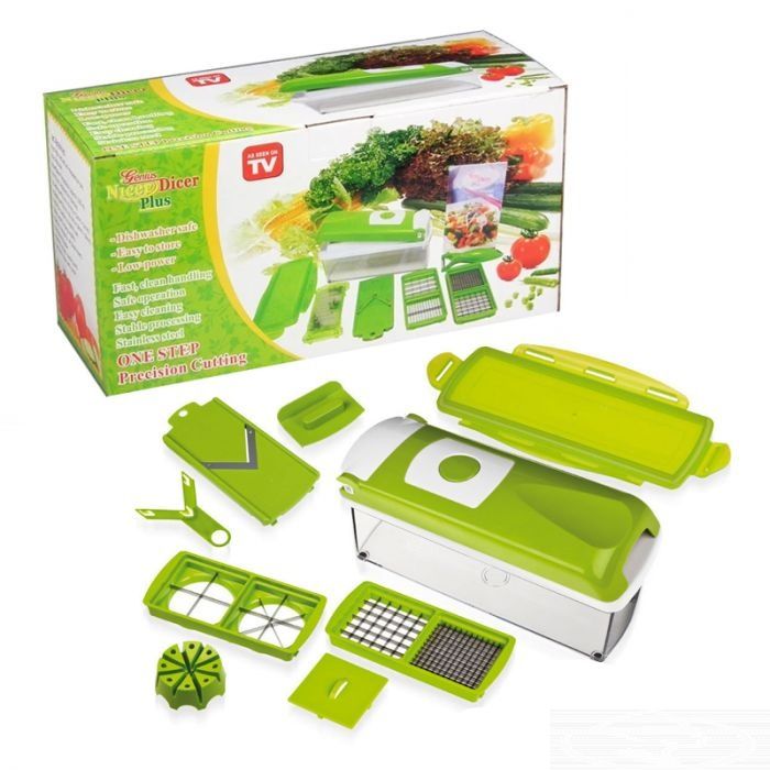 Овощерезка универсальная Nicer Dicer Plus (Найсер Дайсер Плюс)