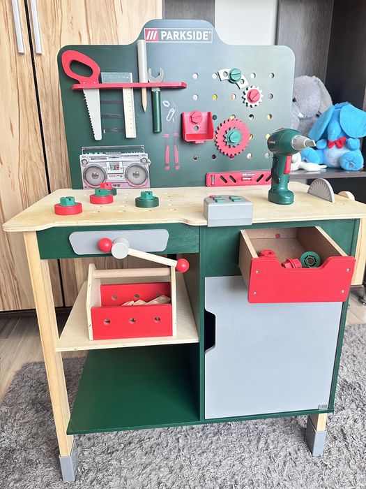 Banc de lucru lidl din lemn