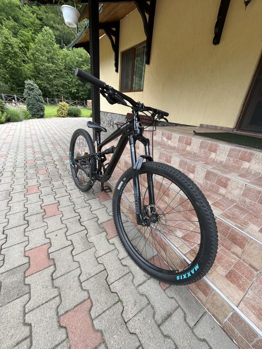 Bicicleta full suspension cannondale habit 4