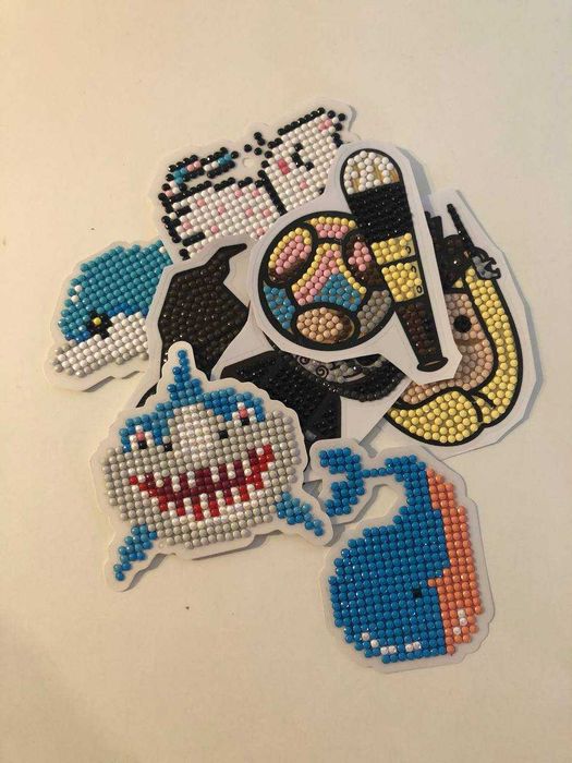 Стикери и кристали (Harry Potter + други) / Set of shiny stickers