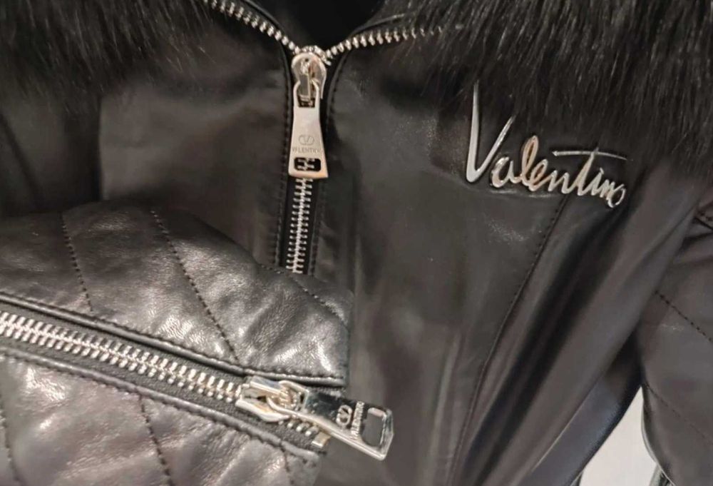 Кожено яке Валентино