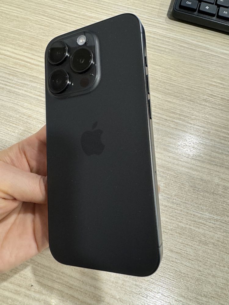 iPhone 15 Pro, 128GB, 5G, Black, Impecabil/CA NOU, Bateria 100%!
