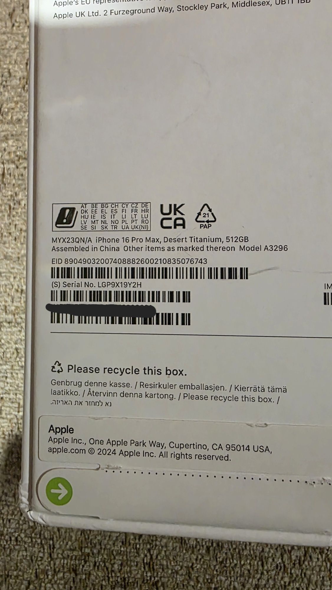 Iphone 16 pro max