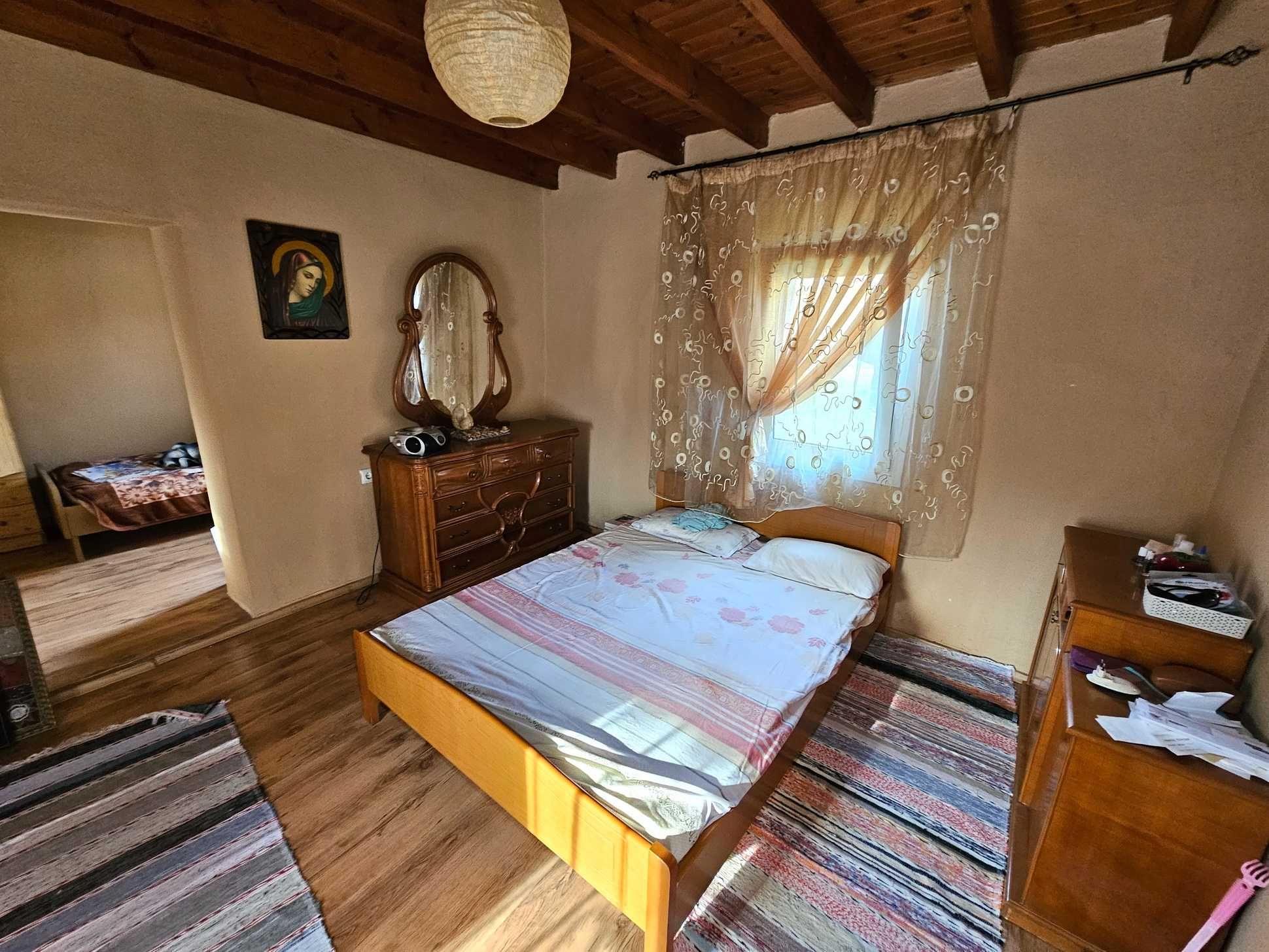 ПРОДАВА се самостоятелна къща 75кв.м.в КРИНИДЕС на Кавала (код 4478)