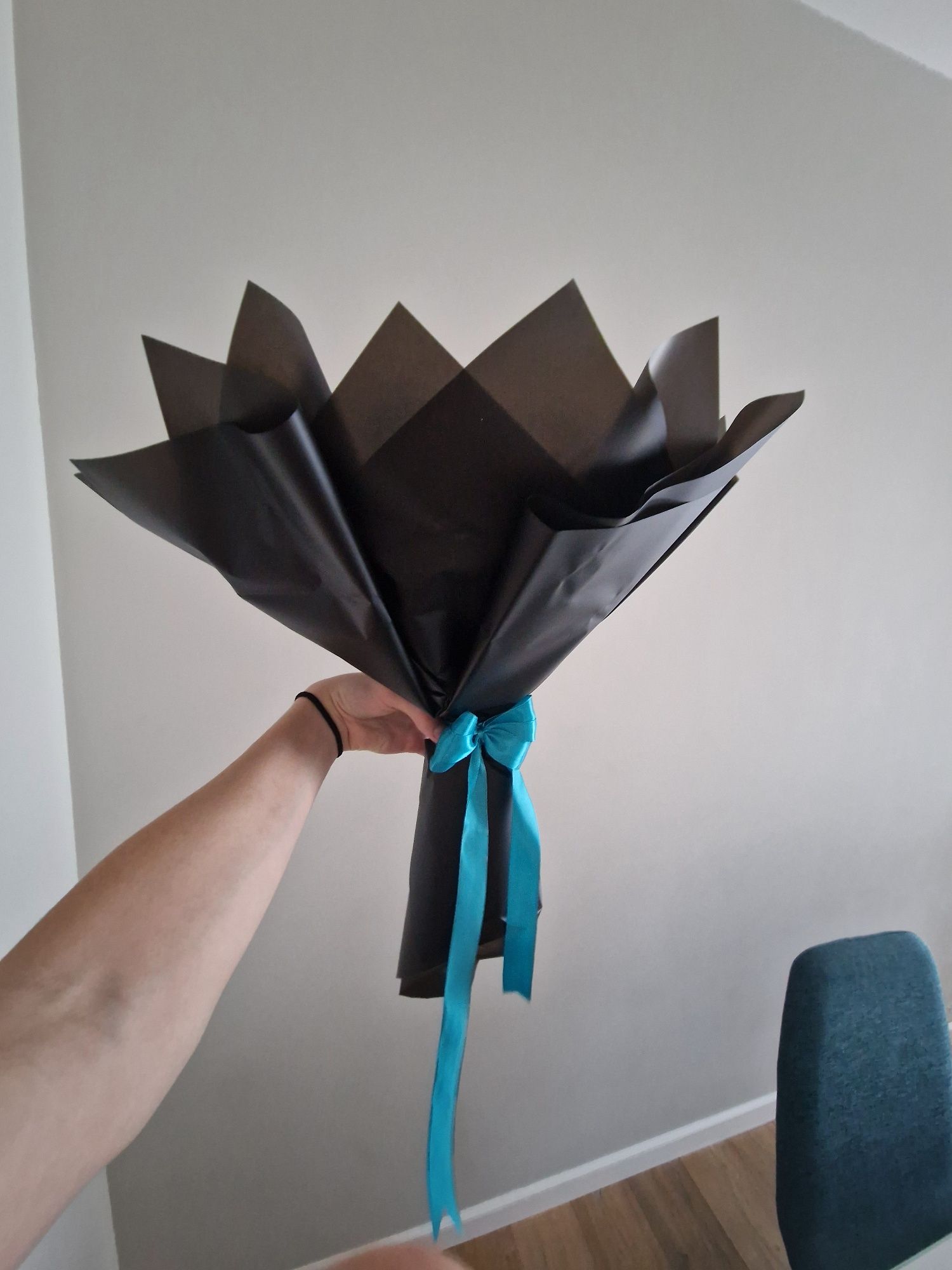 Buchet de flori din satin