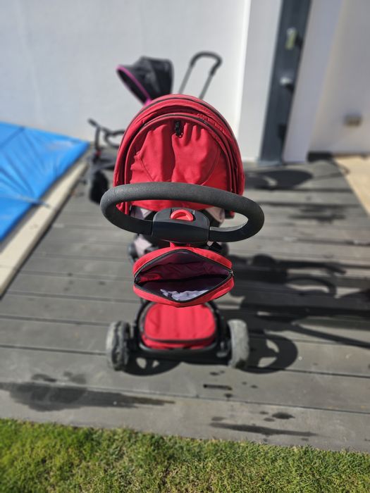 Tricicleta multifunctionala pentru copii Alto, +10 luni, Rosu, Coccoll