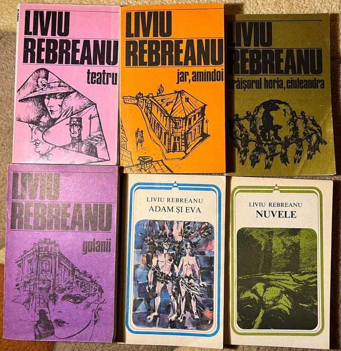 Set 6 carti Liviu Rebreanu