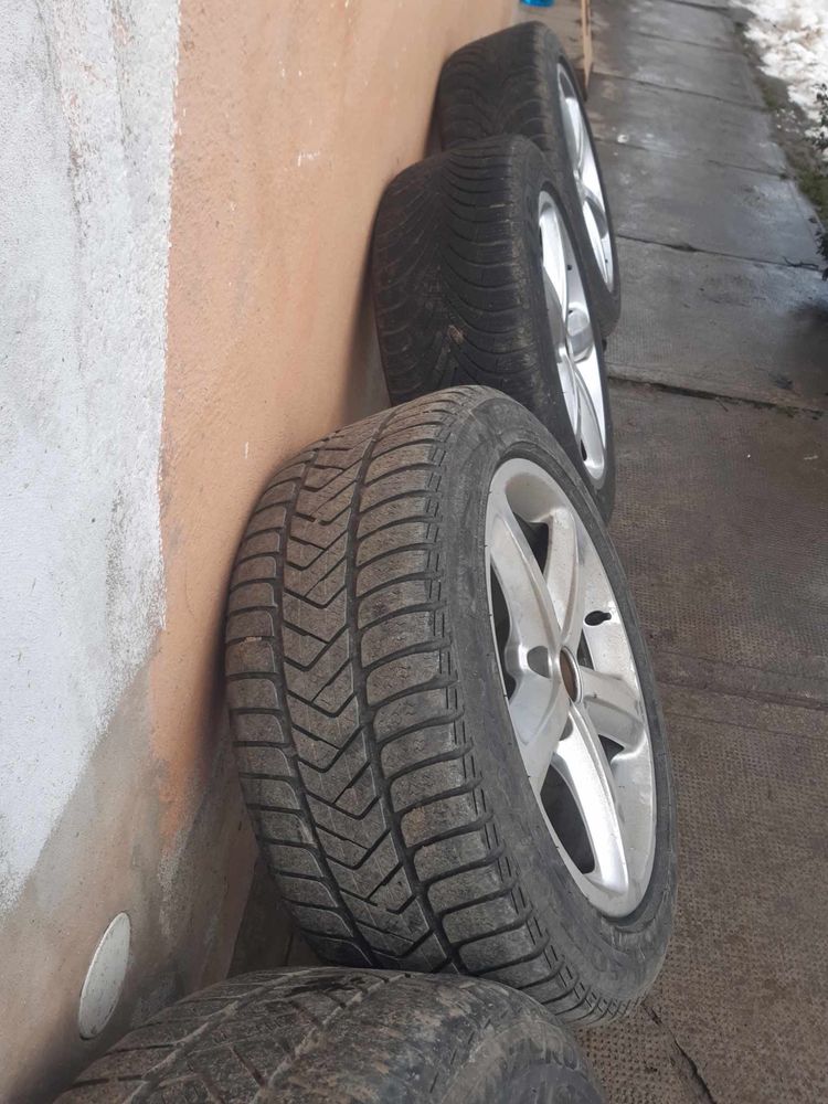 Jante + Cauciucuri 225/50 r17 inclusiv roata de rezerva
