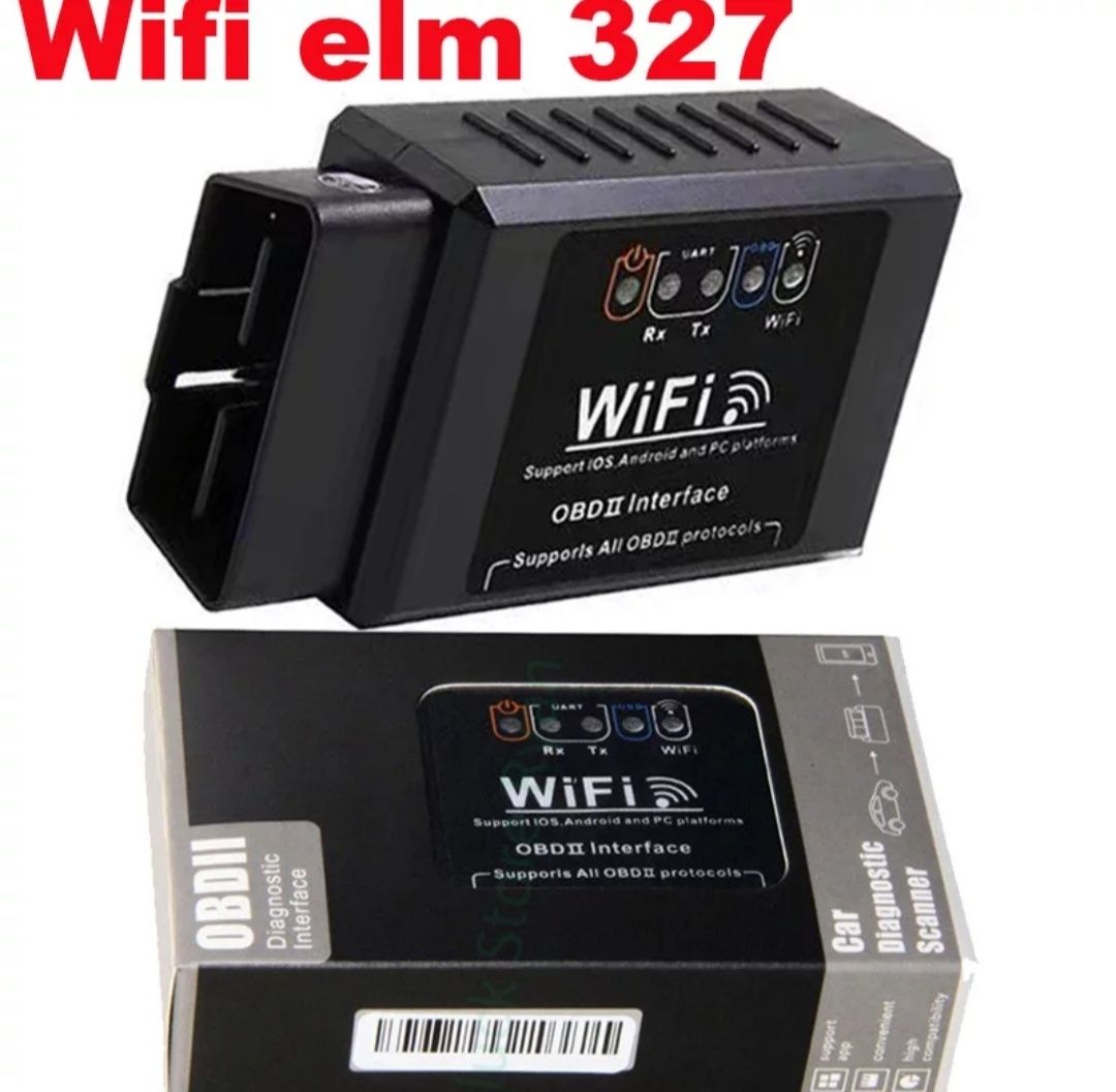 Автосканер OBD II по WiFi 327  версия 1.5 для Айфон, Андройд