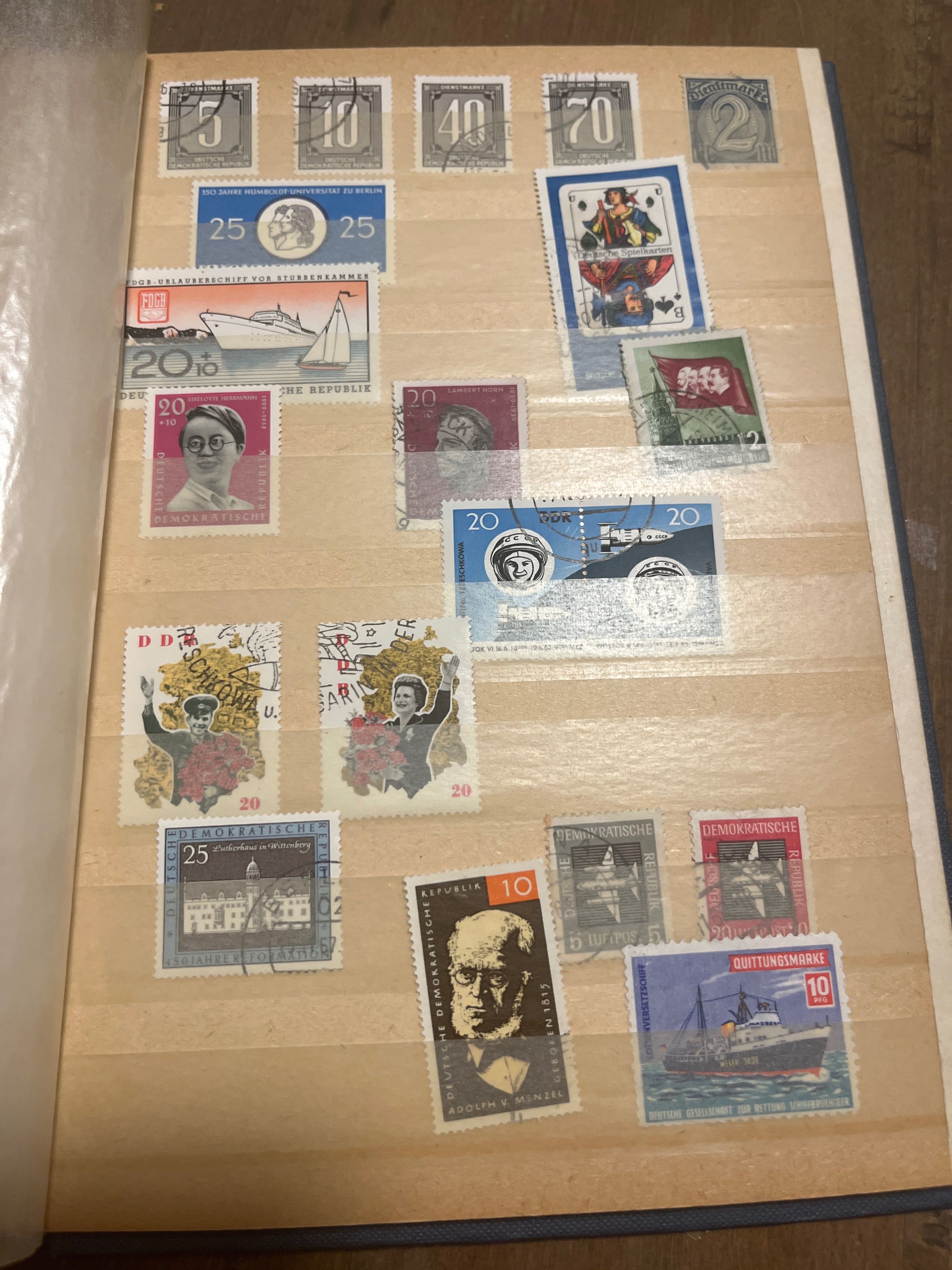 Timbre colecție din Germania