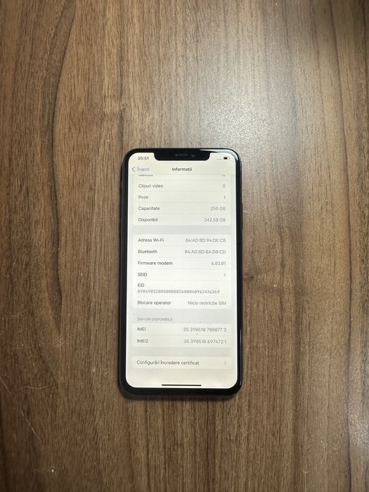 Iphone 11 pro max 256 GB impecabil