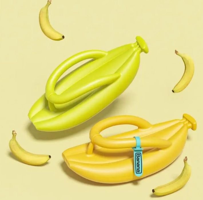 Тапочки шлепанцы -Бананы