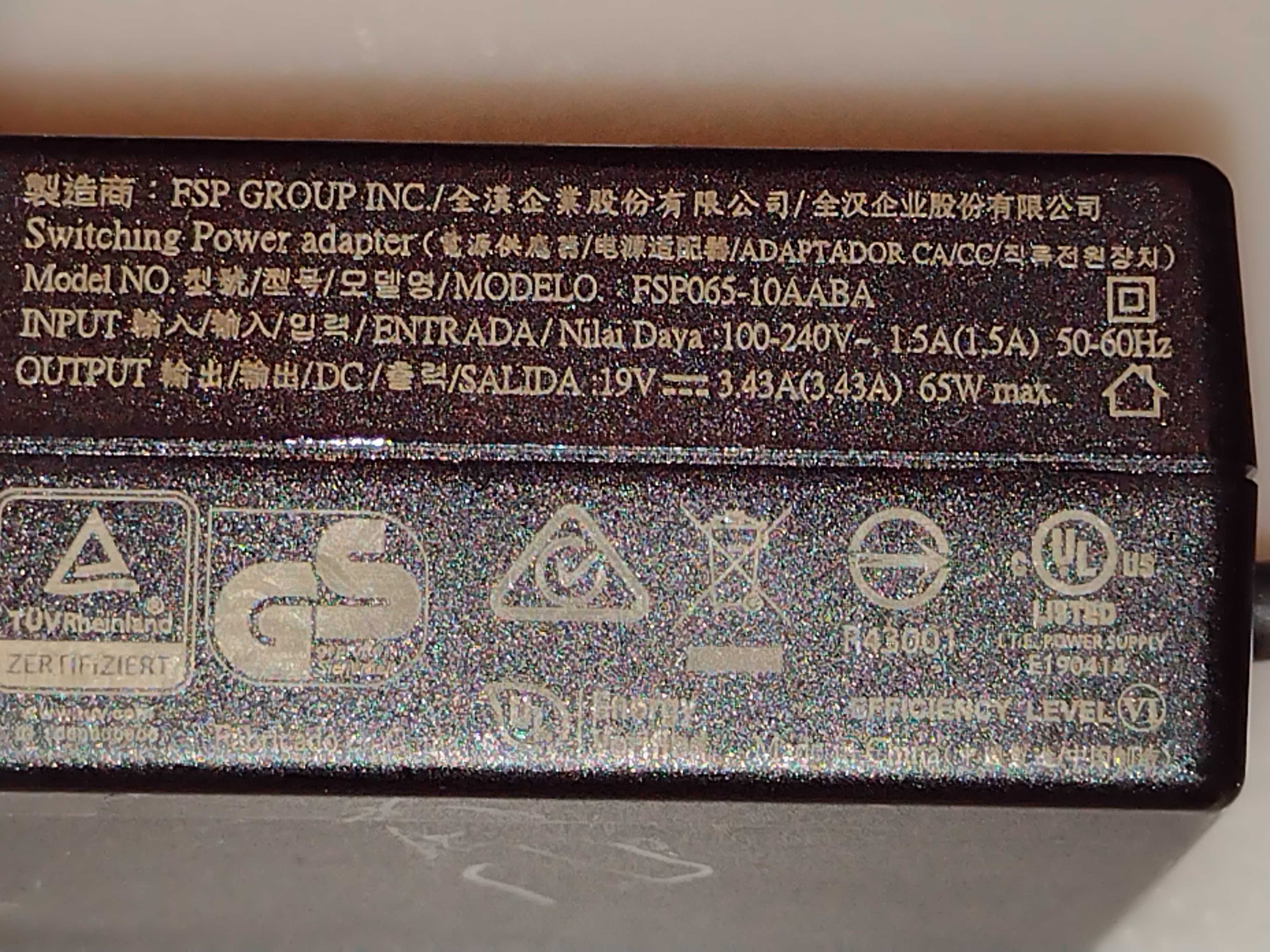 Alimentator incarcator FSP 19V 3.43A 65W 5.5x2.5mm For intel NUC