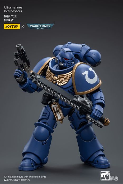 JoyToy Warhammer 40K Ultramarines Intercessors фигурка