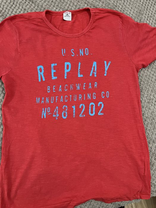 Мъжки дънки Dsquared и тениска Replay л