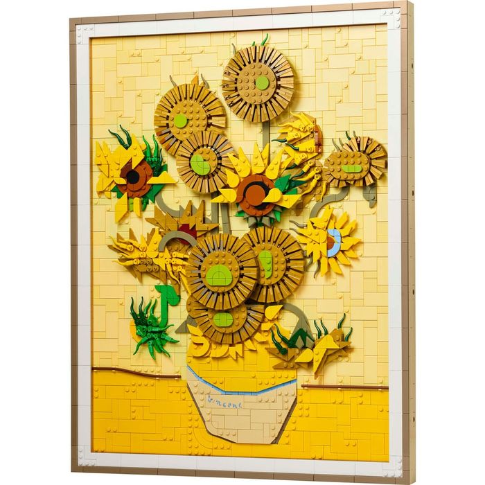 Lego 31215 Vincent van Gogh - Слънчогледи Картина на Ван Гог