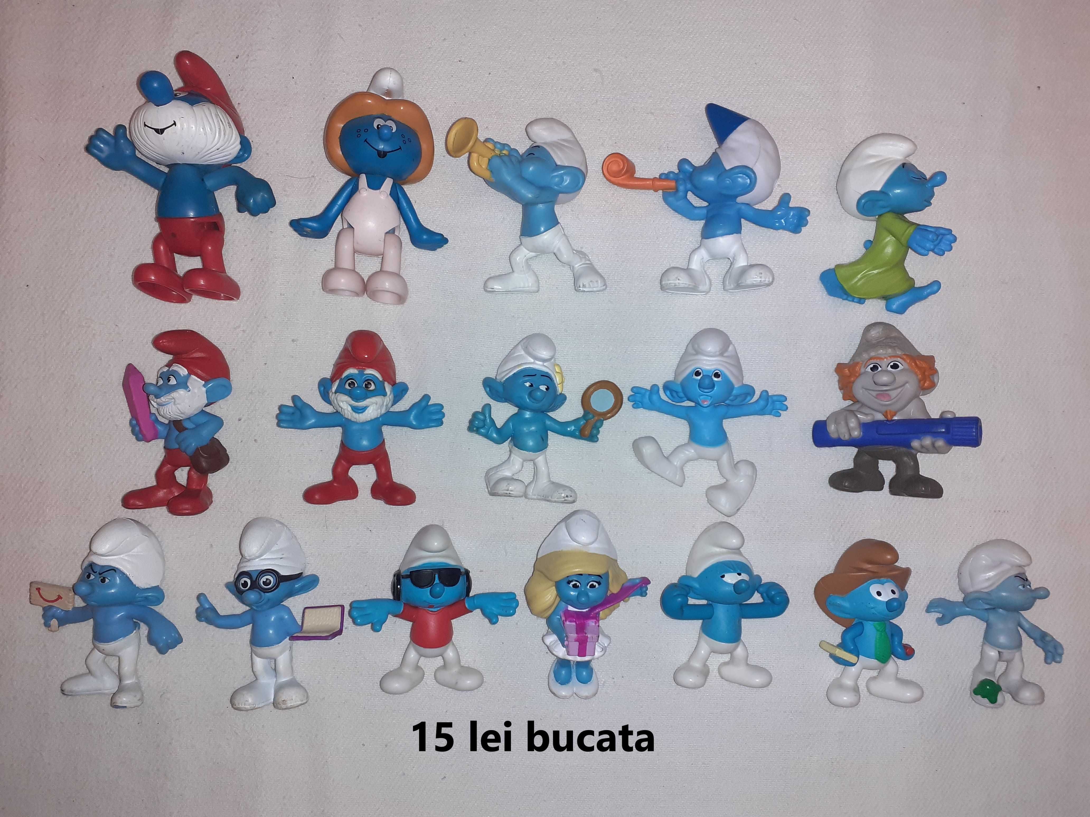 jucarii Strumfi figurine