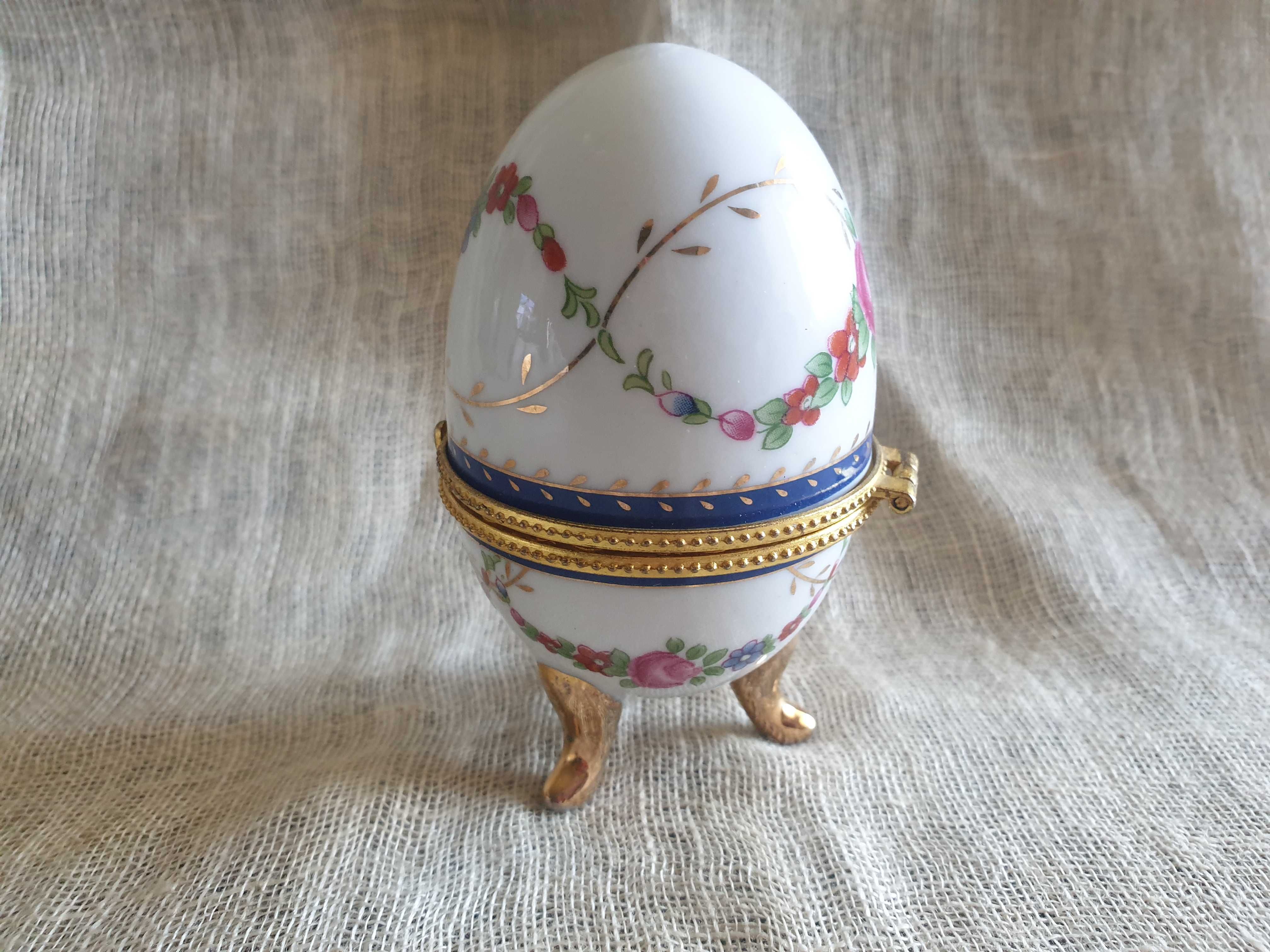 Порцеланово яйце Q.Limoges Барокови чинии и захарницаRosenthal Kronach