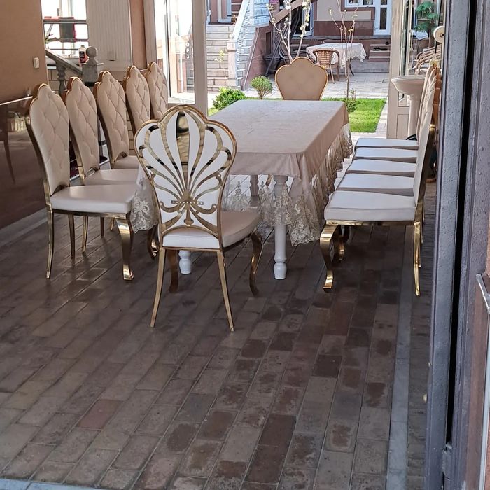 Arzon narxlarda prokat stol stul; chinni idishlar; samavor