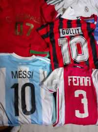 Tricouri fotbal colecție,ACM,Real M,Ajax/SH
