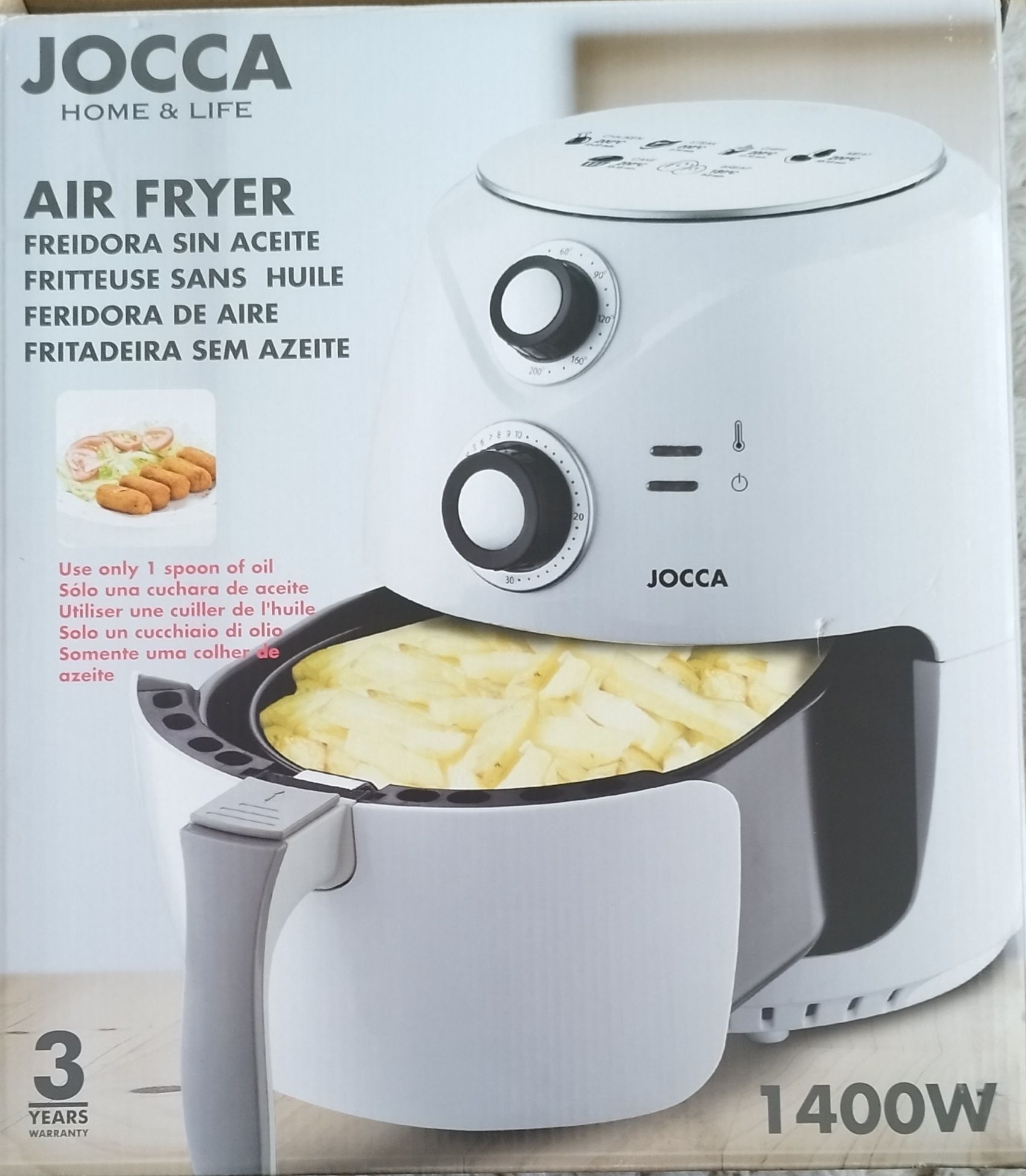 Air Fryer JOCCA 1400W