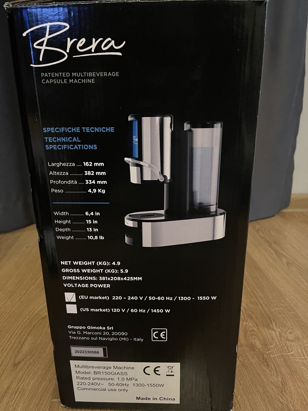Brera машина за капсули DolceGusto и Kcup