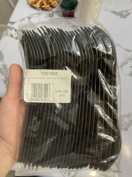 Одноразовые вилки ложки и стаканы