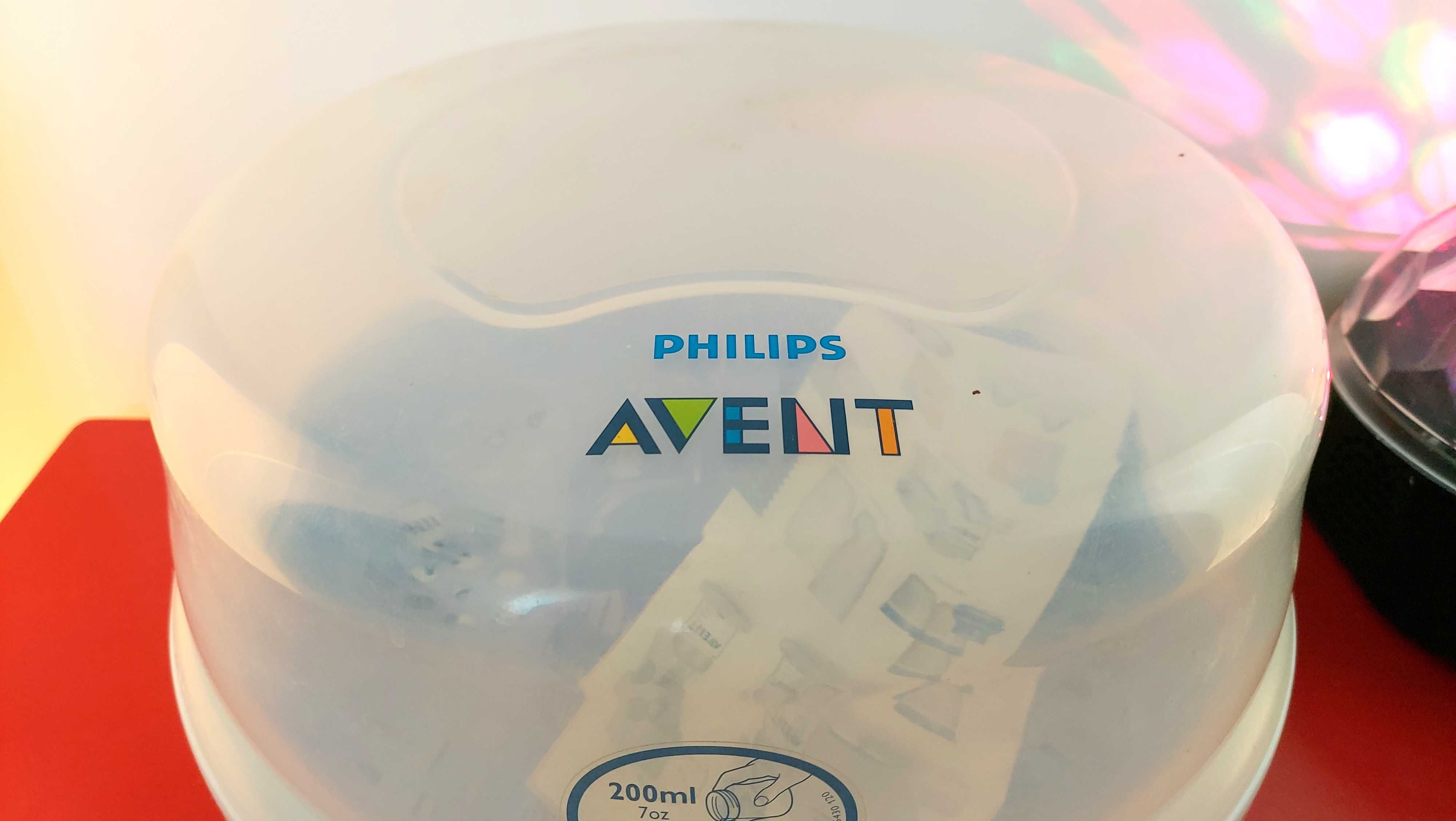 Парен стерилизатор на шишета + Ръчна помпа за кърма. Philips Avent.