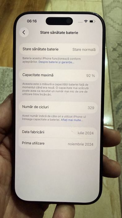 Iphone 16 PRO imprcabil.