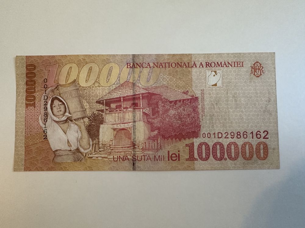 Bancnota 100000 lei, 1998