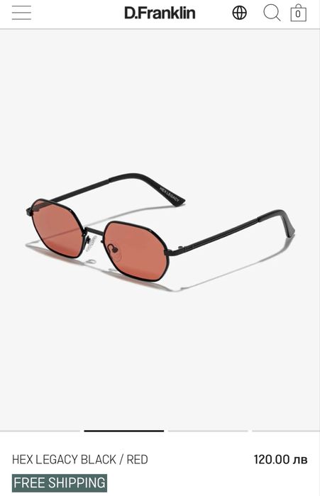 Слънчеви Очила D. Franklin нови