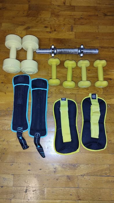 Gantera aparat elongatie , rola fitness