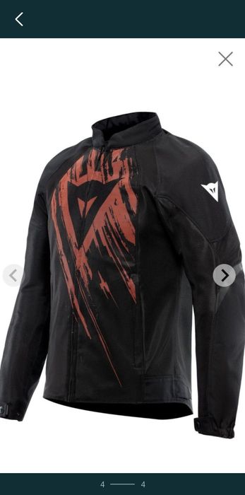 Dainese Herosphere Tex Jacket black/red