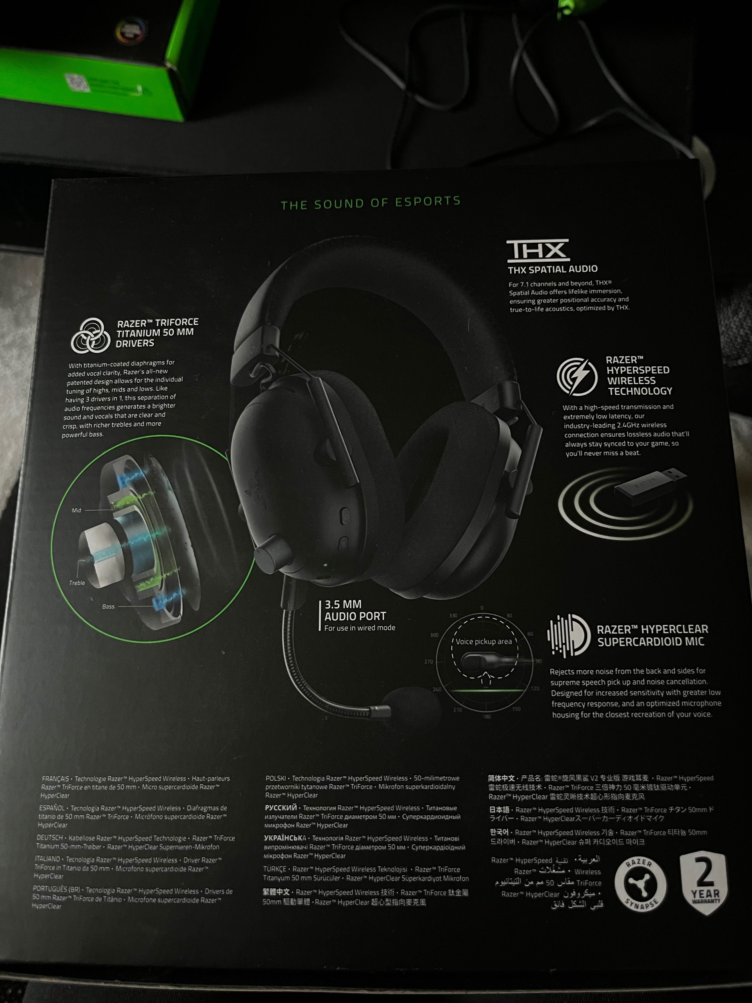 Razer blackshark v2 pro