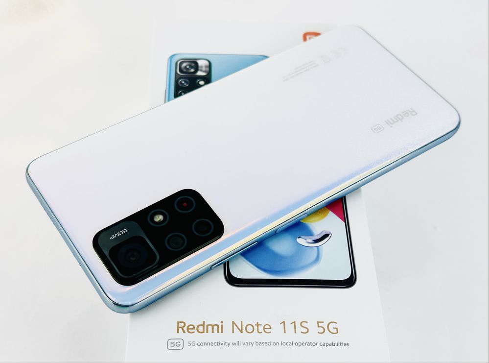 Xiaomi Redmi Note 11s 5G 128GB 4RAM Star Blue Отличен! Гаранция!