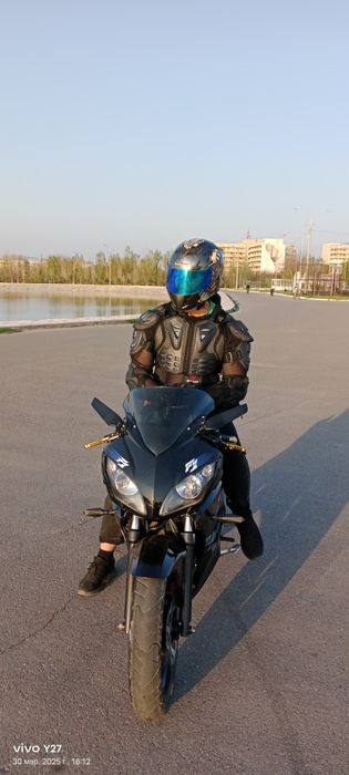 Мотоцикл аварийный срочно продаётся или обмен на скутер.!