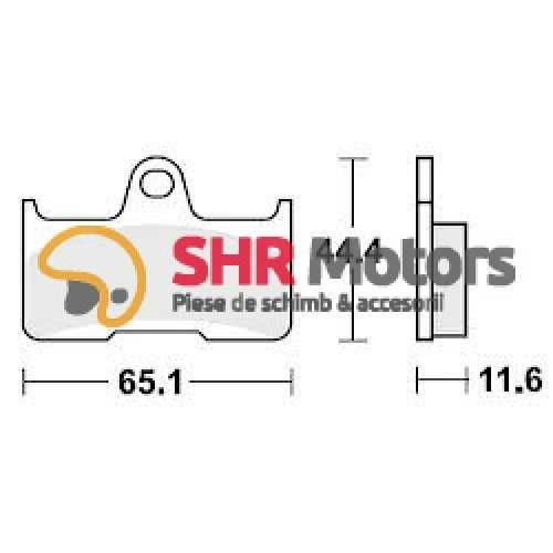 Placute frana Cf Moto 450/500/550/625/650/800/825/1000