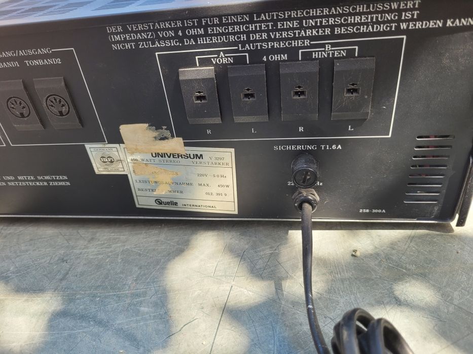 Amplificator UNIVERSUM 2500 super audiție