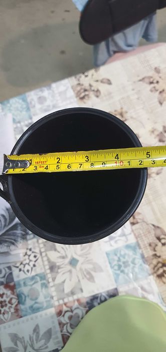 Фуния AMIO, маслена или за AdBlue Течност 120 mm, полипропилен, черна